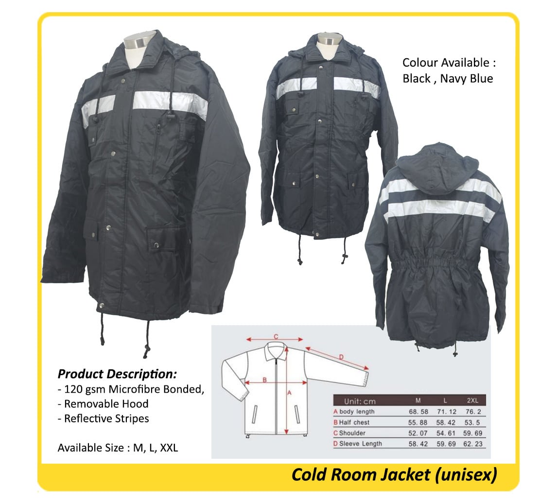 cold room jacket