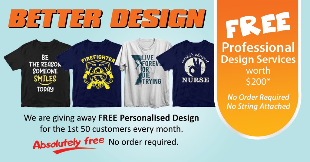 Free T shirt design services
