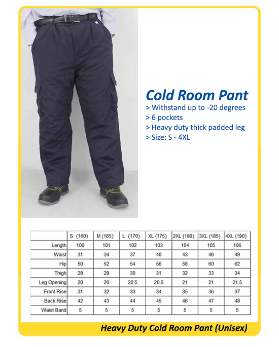 cold room pants 